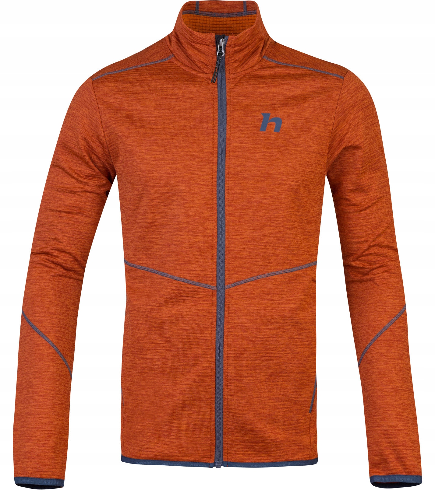 Bluza męska Hannah Damar, burnt orange mel pomarańczowy M