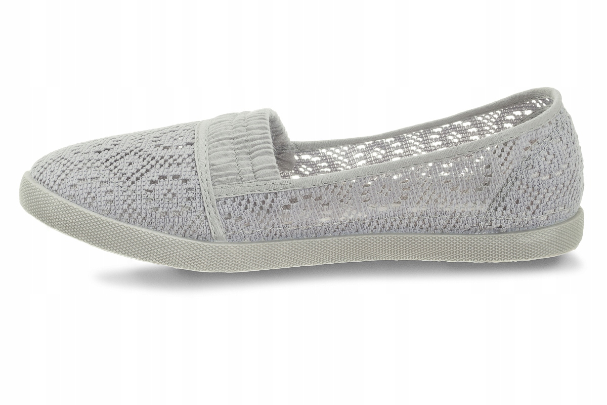 

Buty Tenisówki Koronkowe Balerinki Gumka