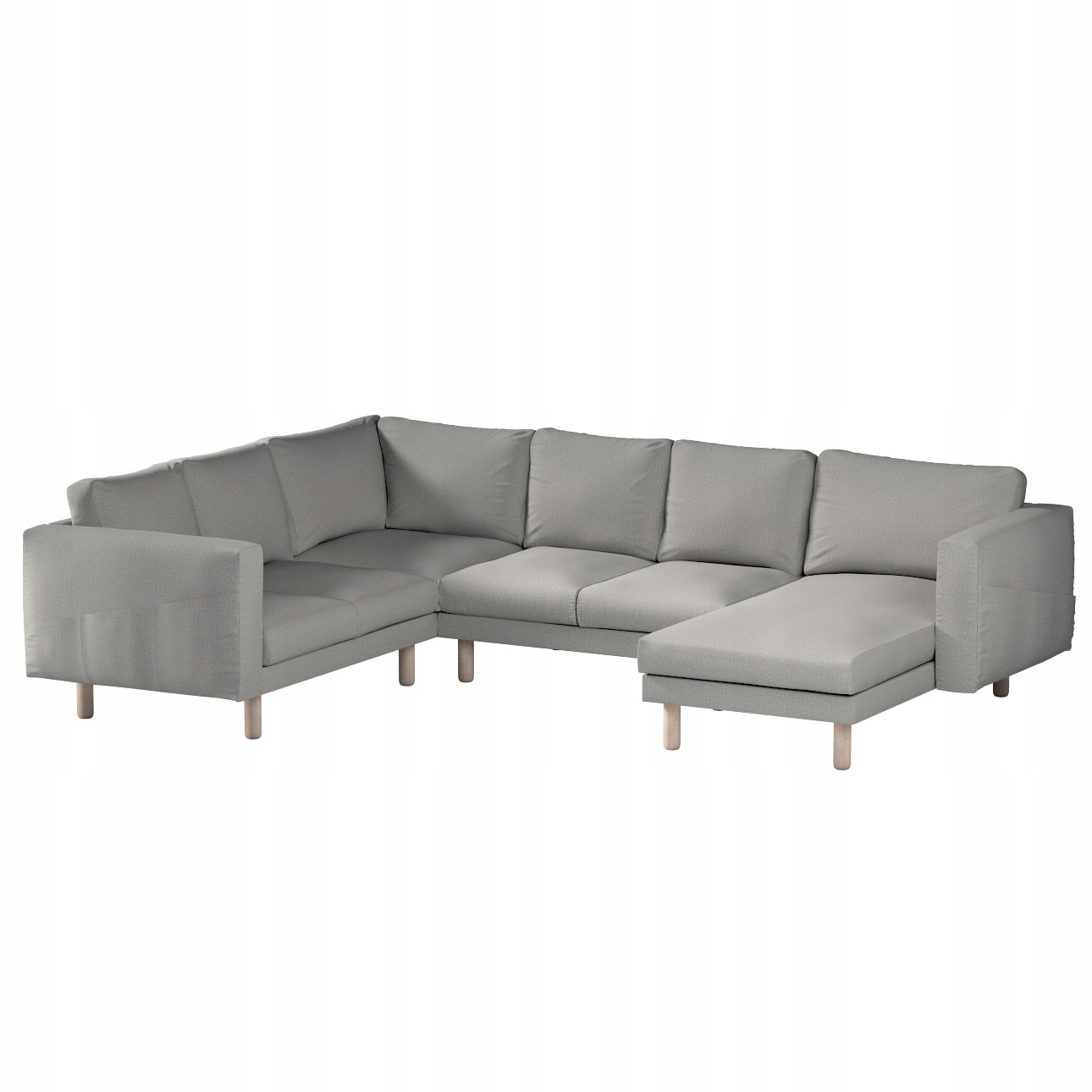 Dekoria potah na pohovku Norsborg pro 5 osob Ikea šedý