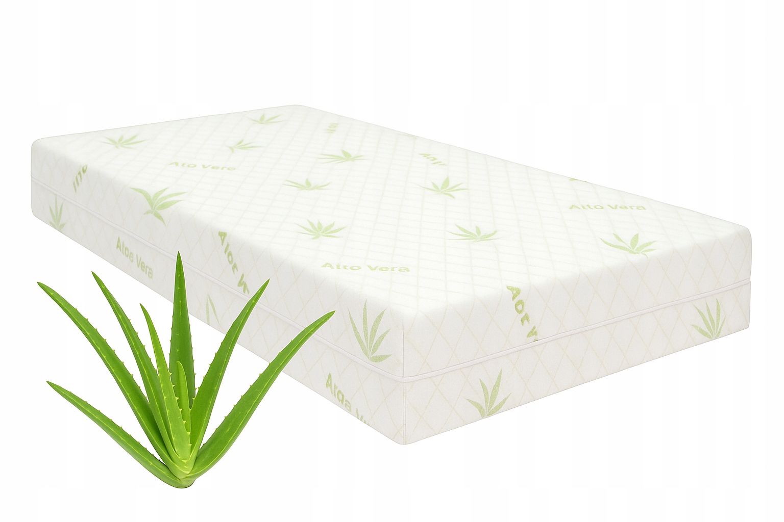 Ochranný obal na matrace s aloe vera 160x200, zip na míru premium