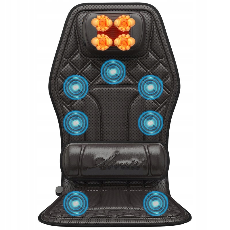 Mata Masująca do Masażu Masażer na Fotel Materac Masujący do Pleców Ciała