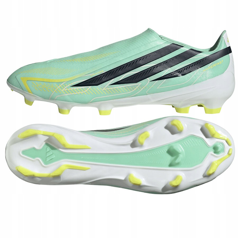 Buty adidas F50 Hyperfast League LL Fg KJ3418 zielony 48