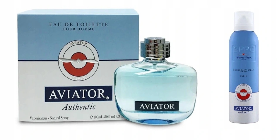 Aviator Authentic 100ml Edt 200 Ml deo – Paris Bleu