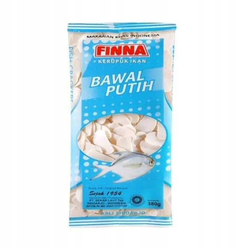

Chipsy Rybne 380g Finna Bawal Putih Fish Crackers
