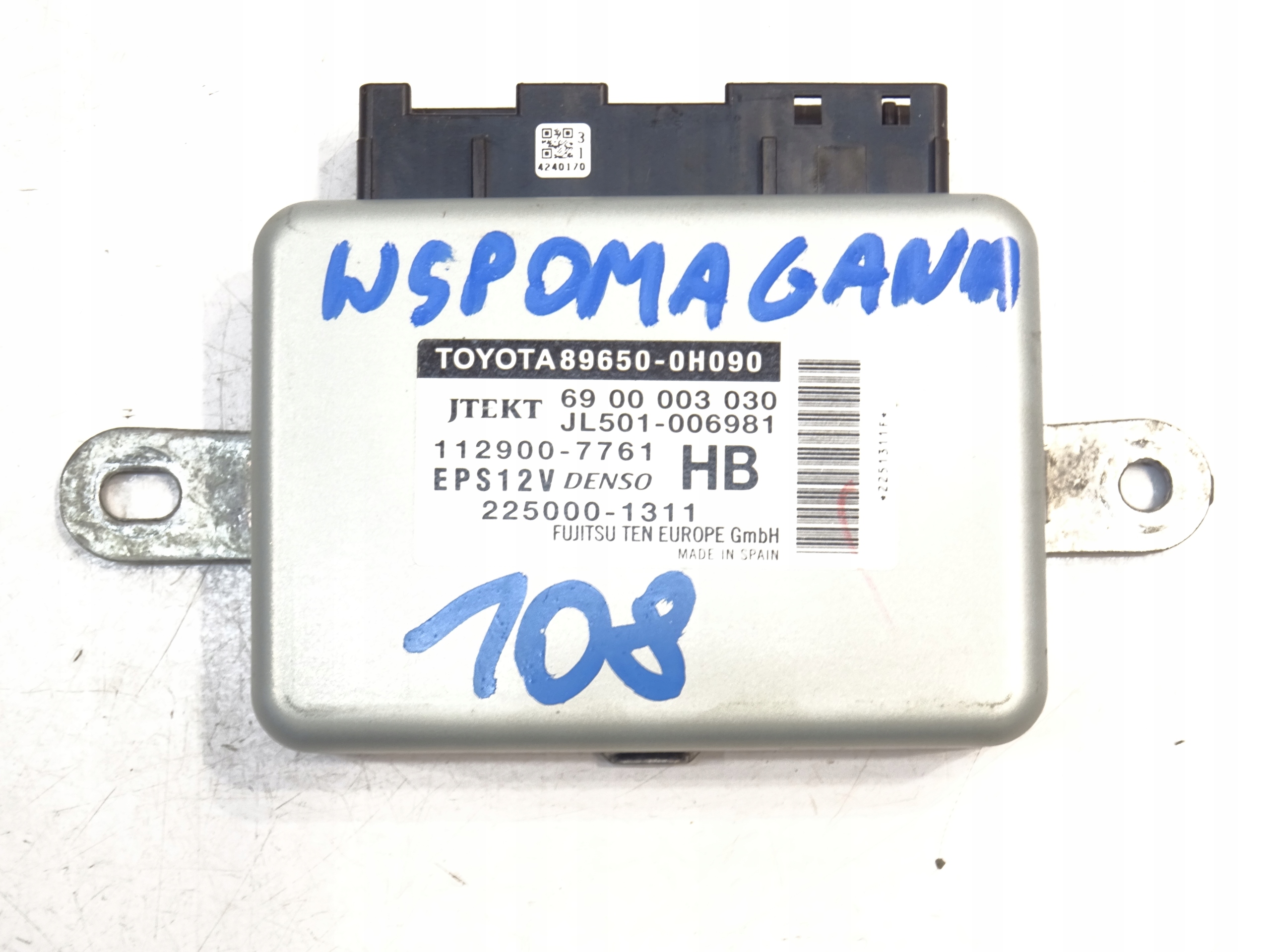 KOMPUTER MODUL WSPOMAGANIA TOYOTA AYGO II CITROEN C1 II PEUGEOT 108 2014-