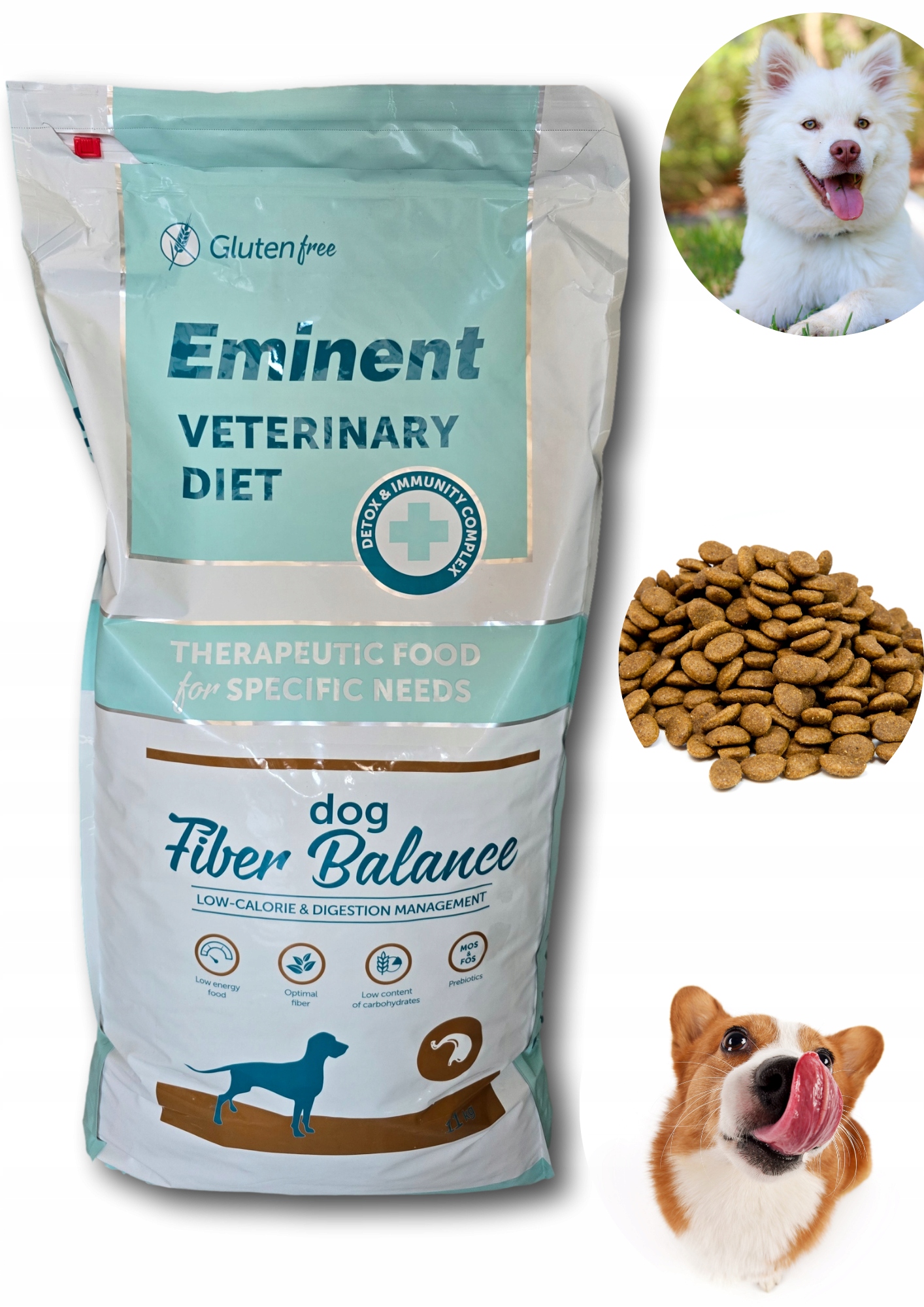 Eminent Veterinary Diet Dog Fiber Balance 11 kg krmivo XXL