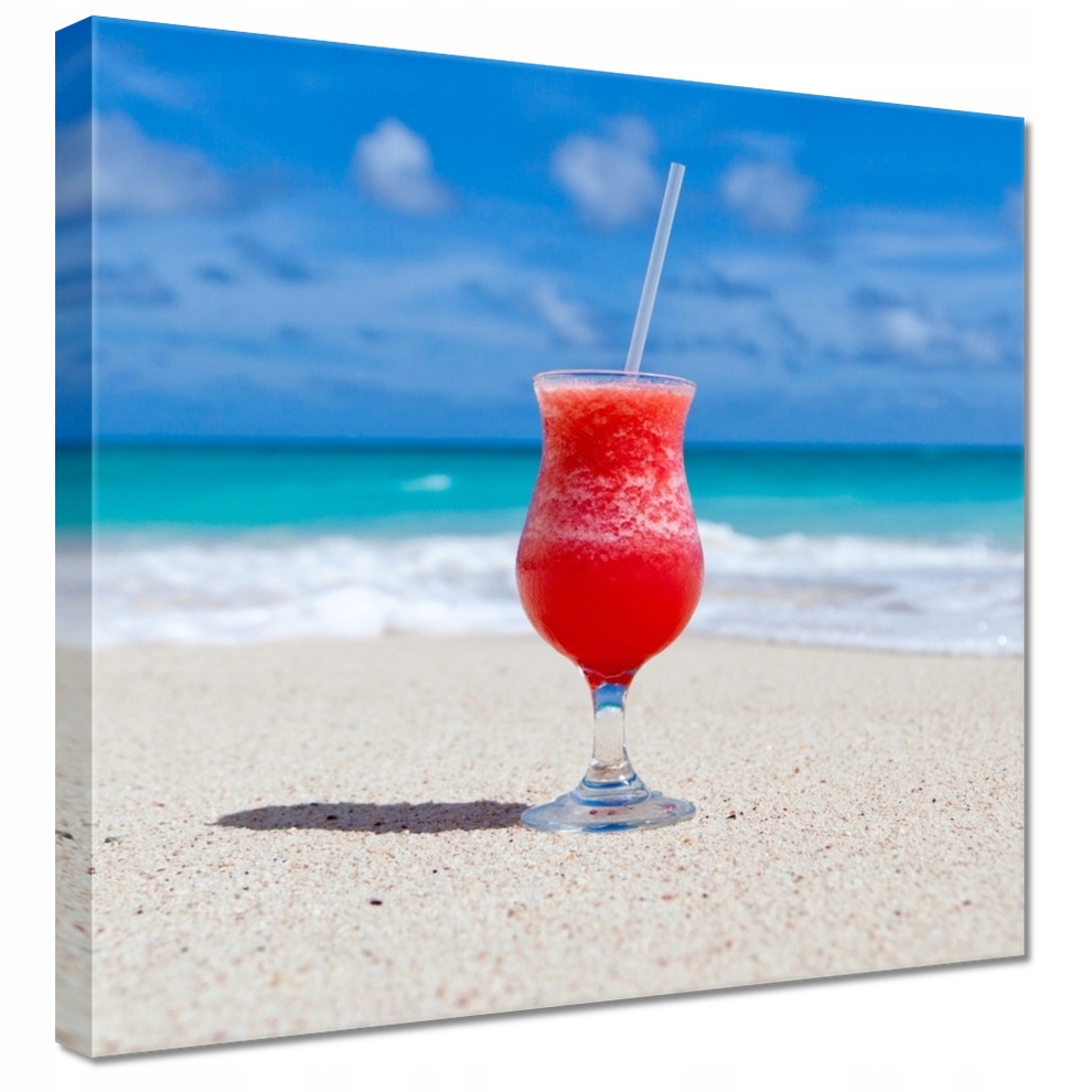 

Obrazy 30x30 Drink na plaży