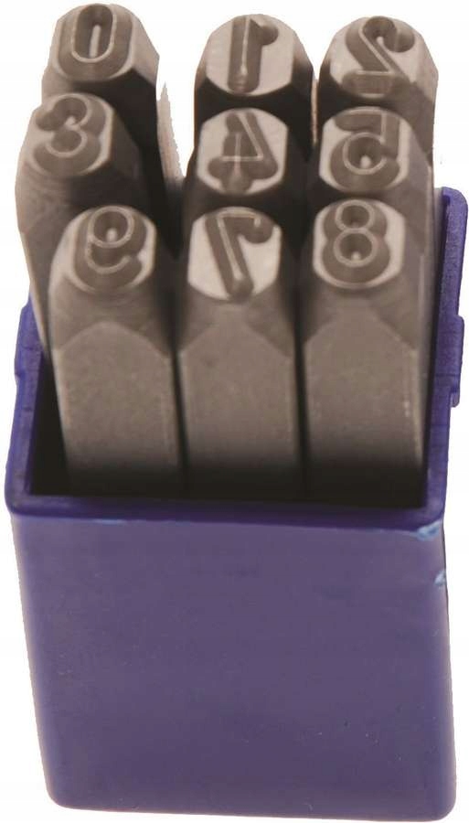 Numeratory - cyfry - wysokość 4 mm