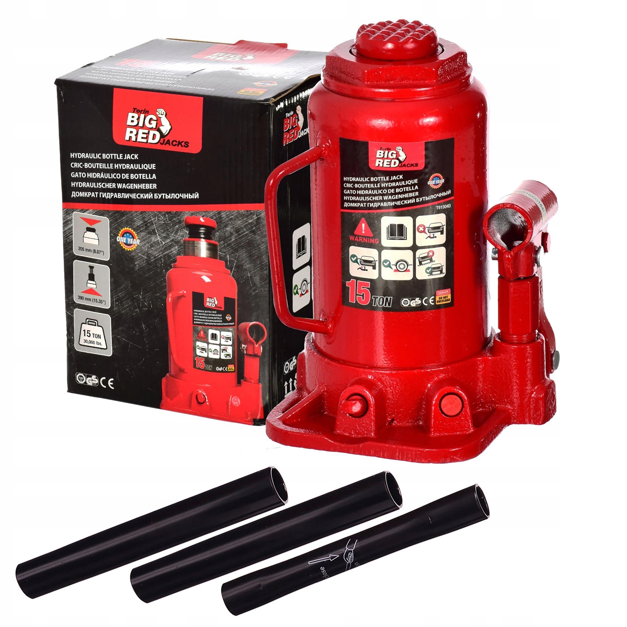 Hydraulický Zvedák 15T 15000 Kg Pro Nákladní Automobily, Autoservis