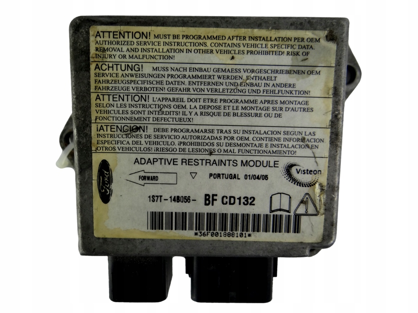 MODUŁ SENSOR AIRBAG FORD MONDEO MK3 1S7T-14B056