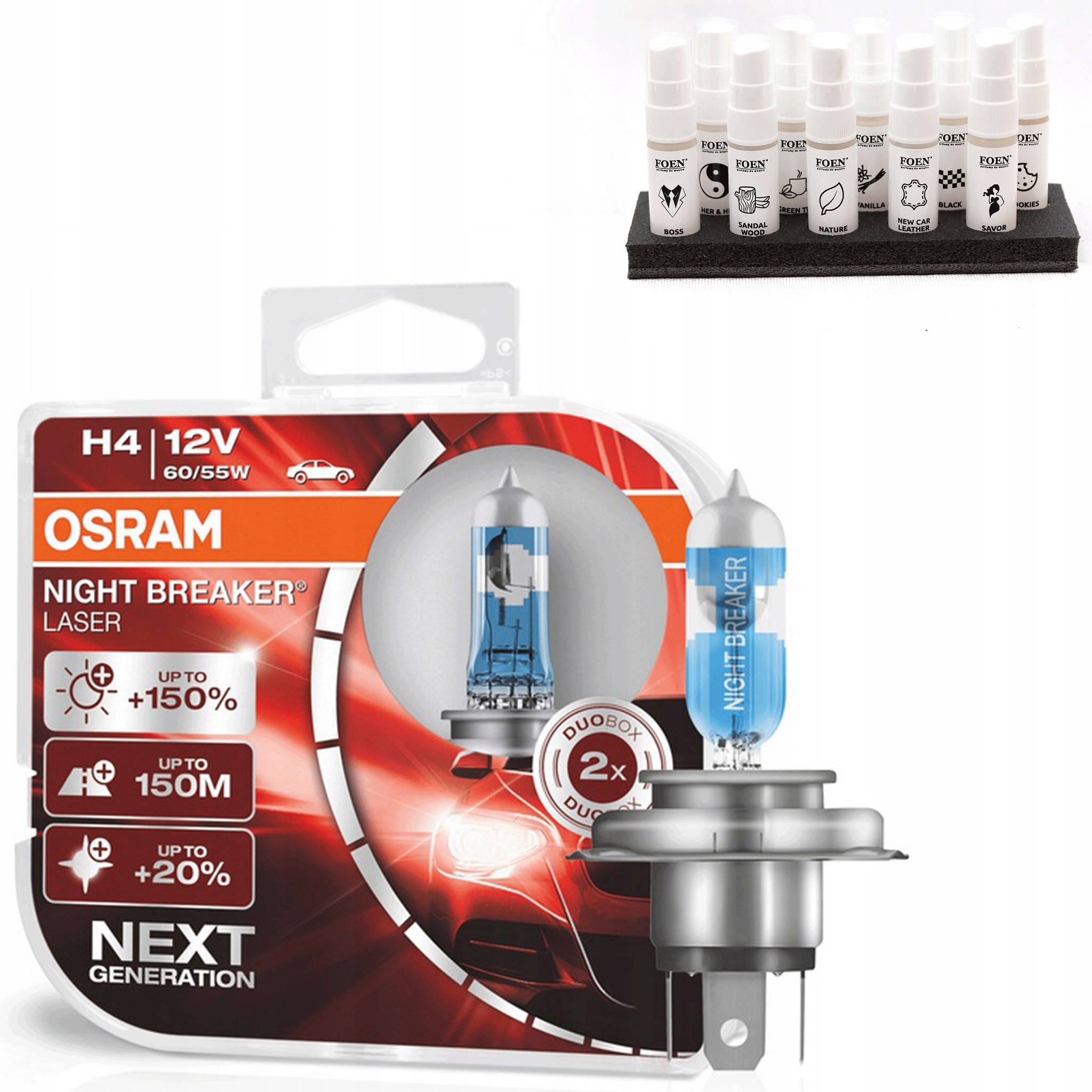 

Osram Żarówki H4 Night Breaker Laser +150% Next