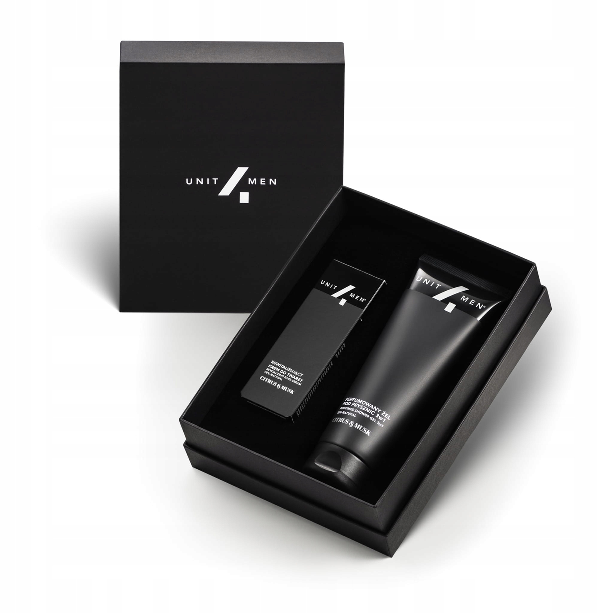 Revitalizační sada Unit4Men (krém na obličej a gel 3v1)