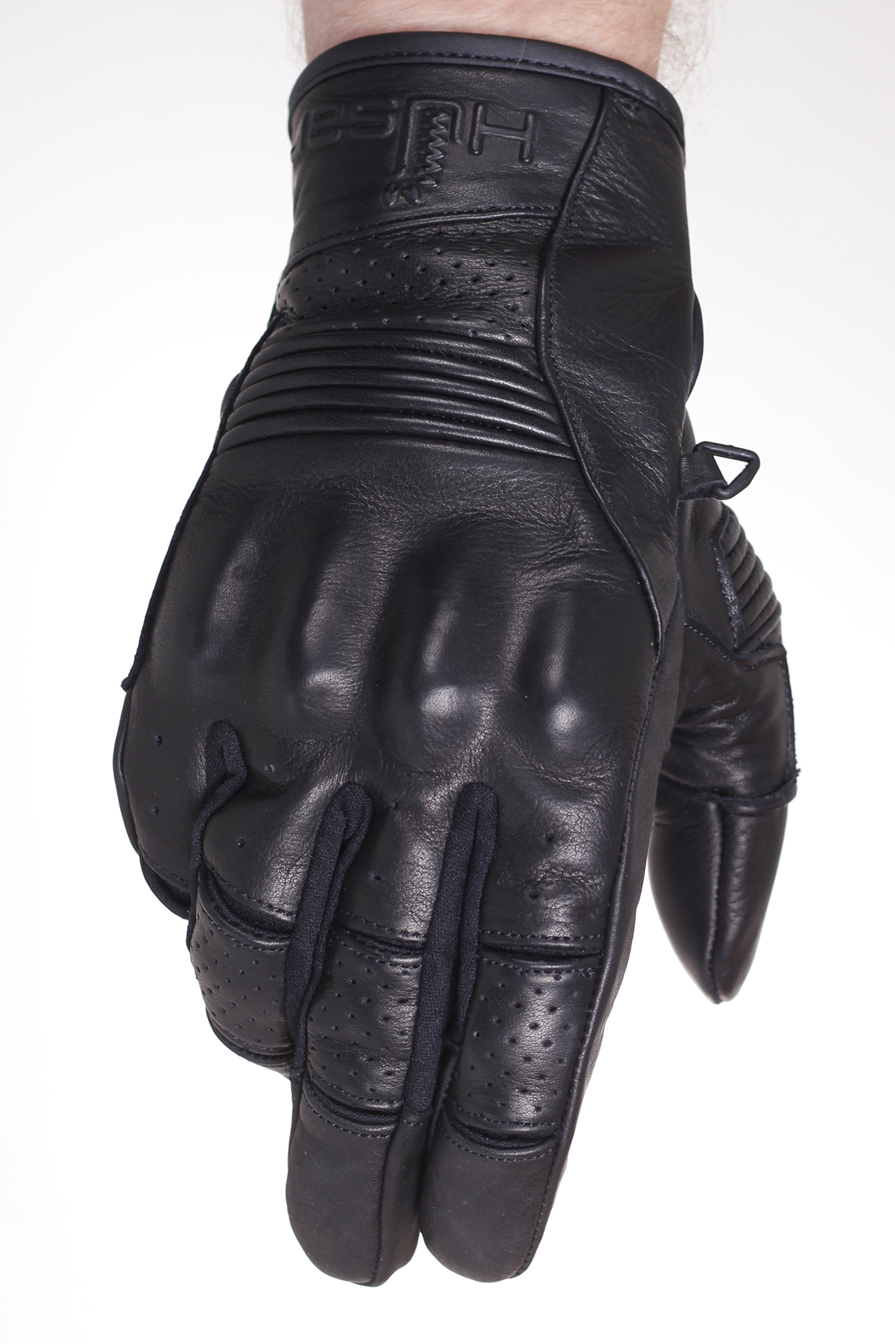 SKÓRZANE RĘKAWICE MOTOCYKLOWE HUSAR MAVERIK black Numer katalogowy producenta M0845