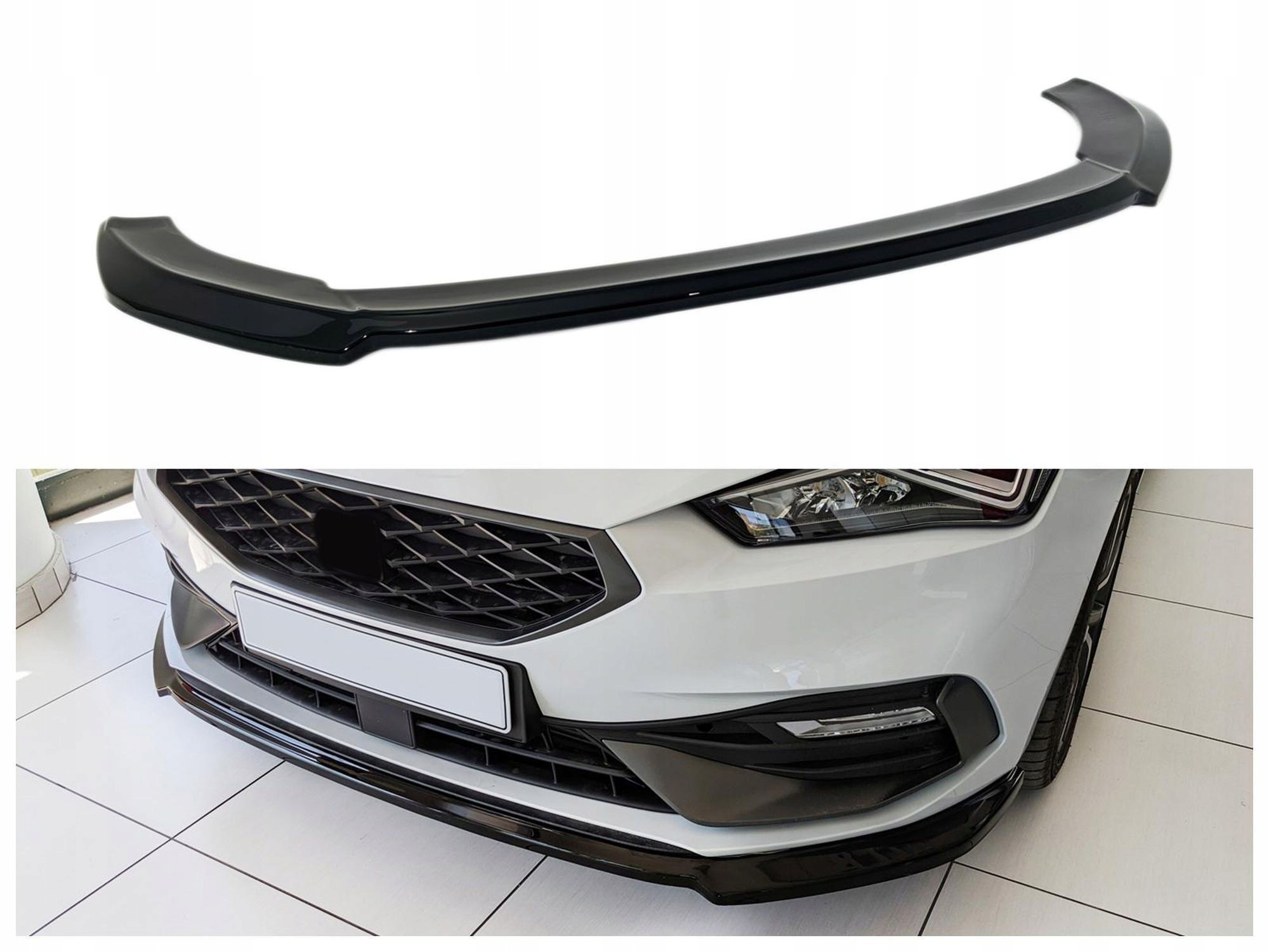 Rozdělovač předního nárazníku difuzér pro Seat Leon IV 2020- Hb