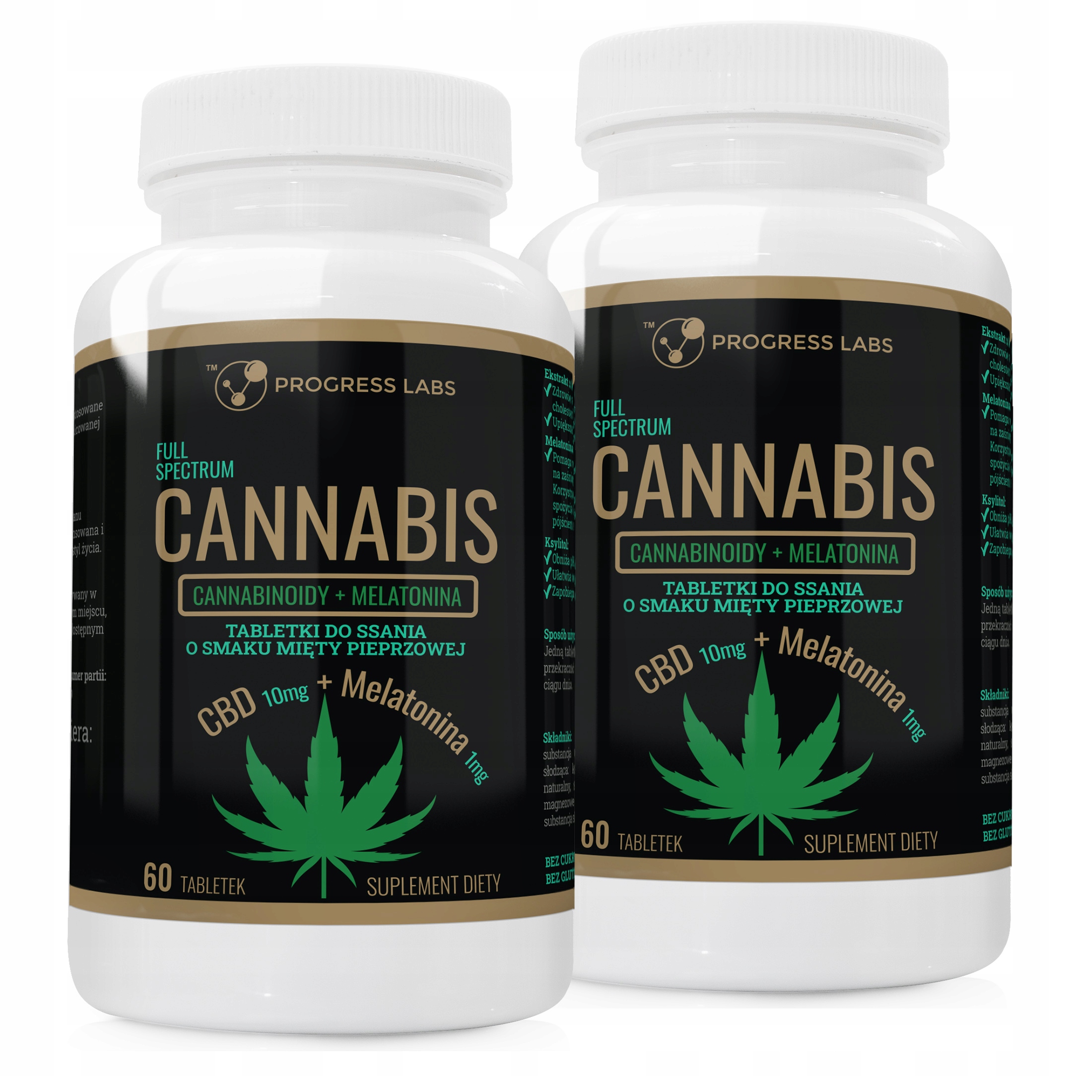 

Cbd 10mg Melatonina 1mg Full Spect Na Sen 2x60t