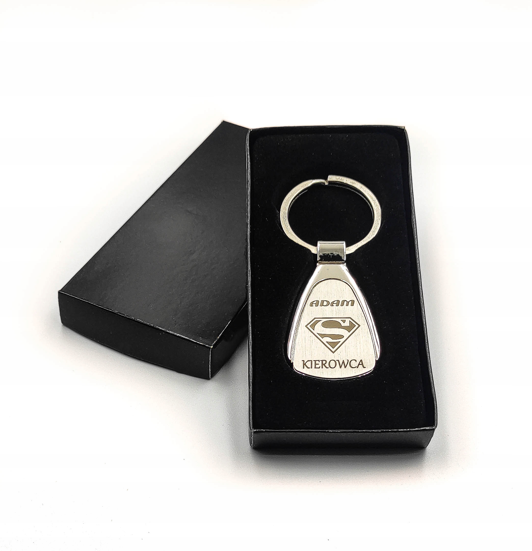 

Brelok Grawer na prezent do kluczy domu samochodu