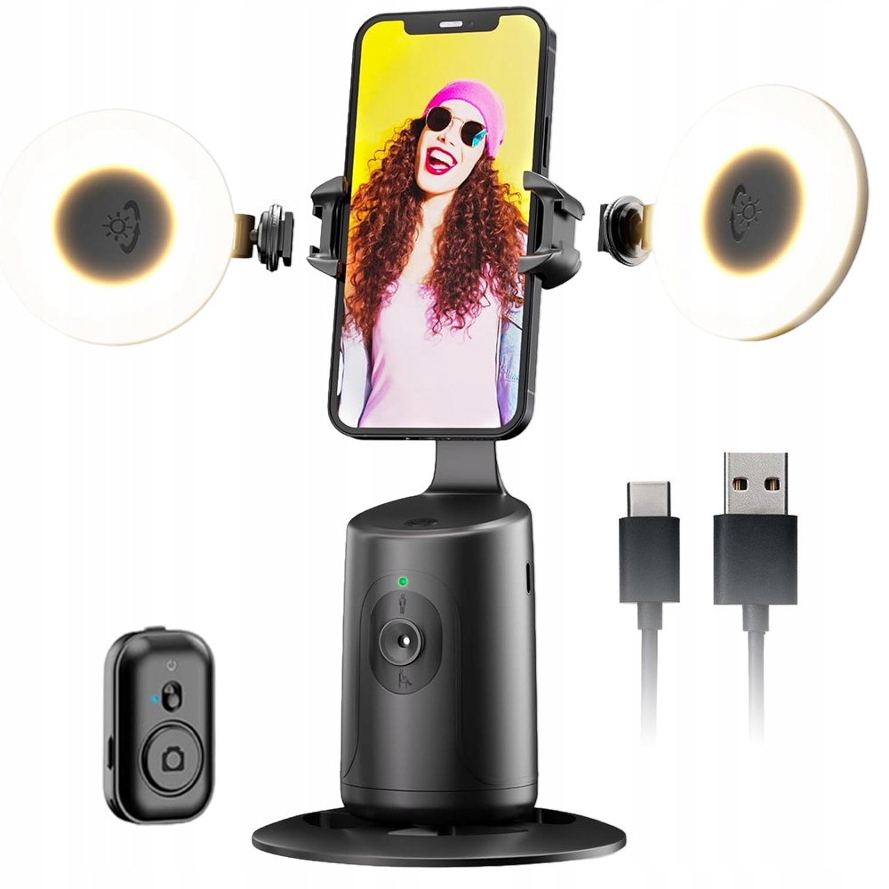 Stabilizátor Gimbalu Se 2 Osvětlovacími Lampami