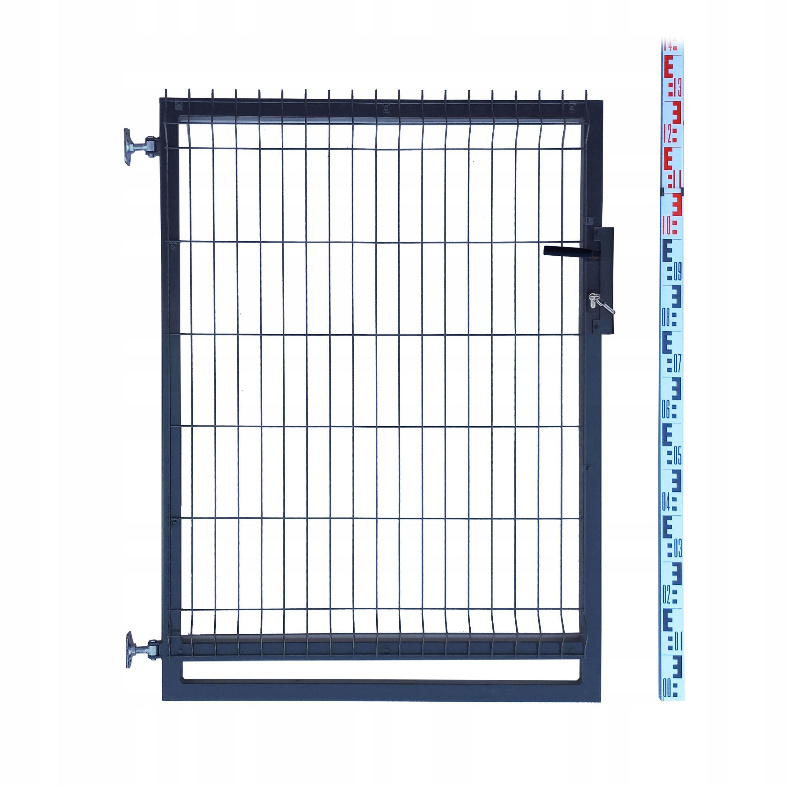 Branka 130 cm antracit grafit Panelová RAL7016 plotová 133 cm