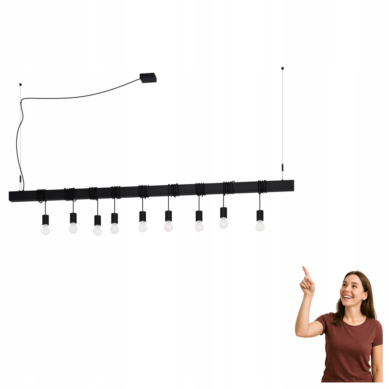 Závěsná lampa Townshend-b 39939 Eglo