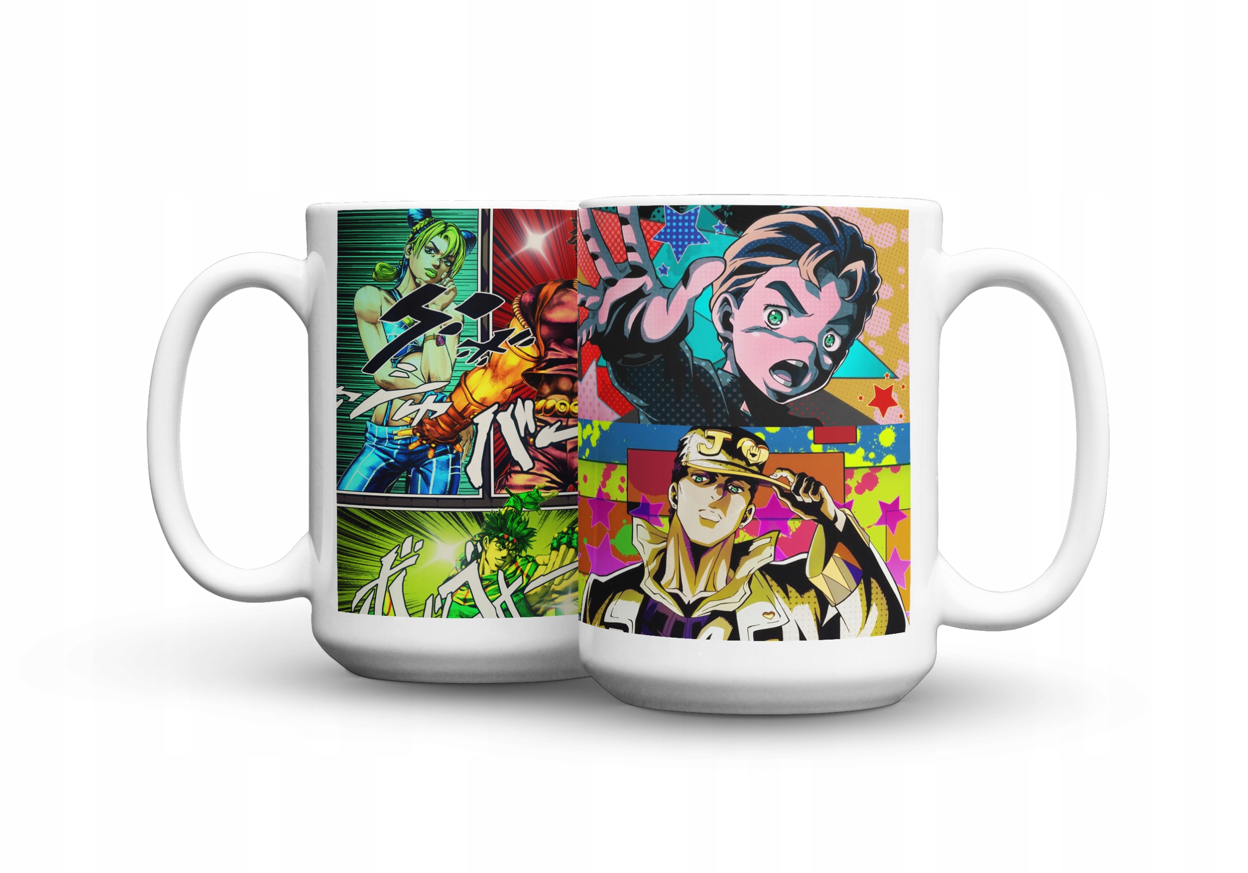 

Kubek Jojo's Bizarre Adventure anime 450ml imię