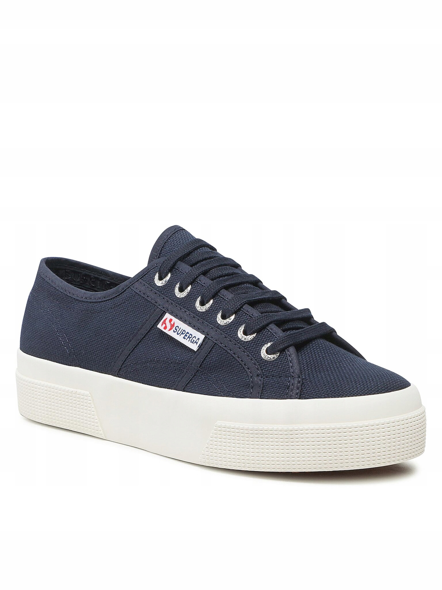 Superga Tenisówki 2740 Platform S21384W Navy/Favor