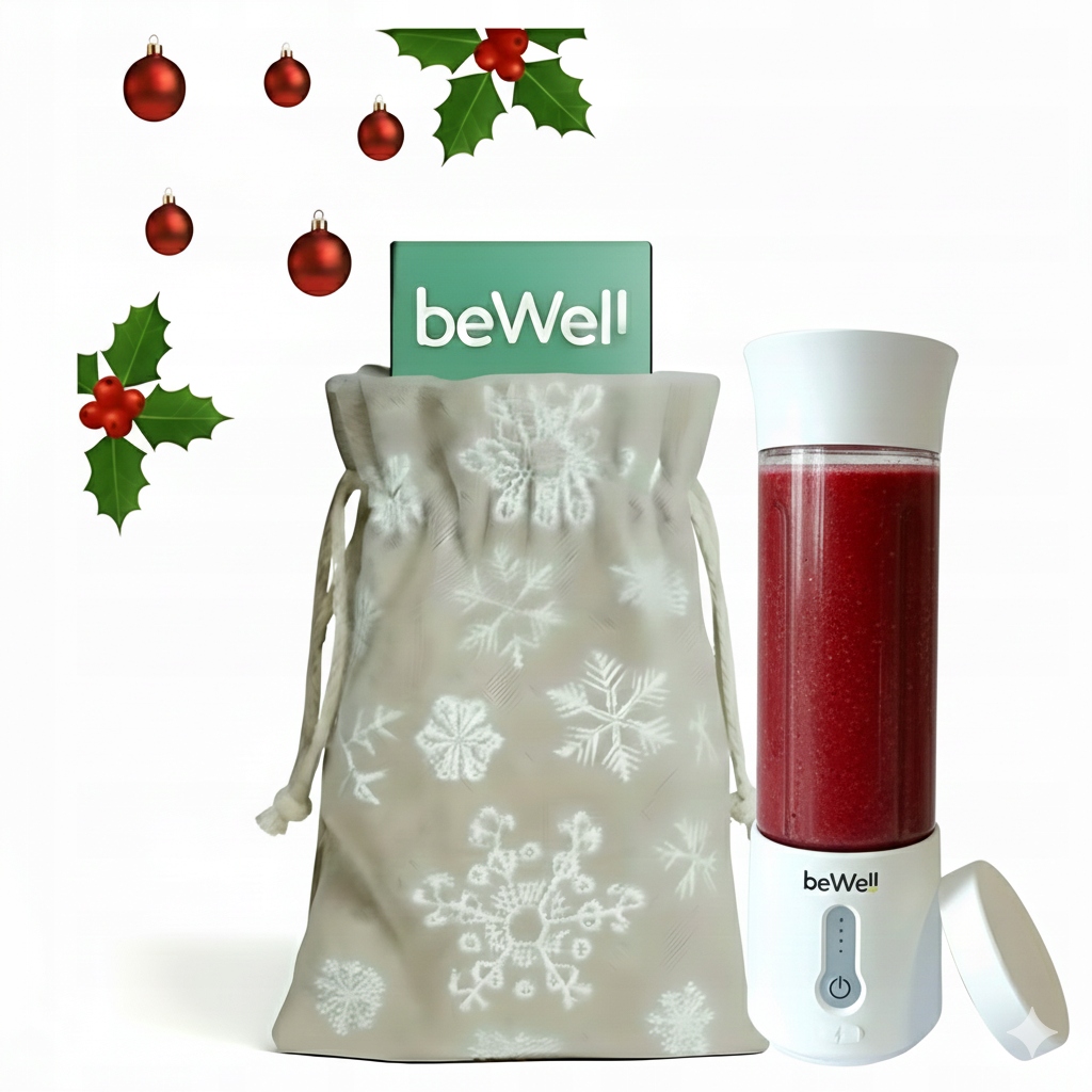 Kalichový mixér Přenosný bezdrátový beWell na Usb dárková taška