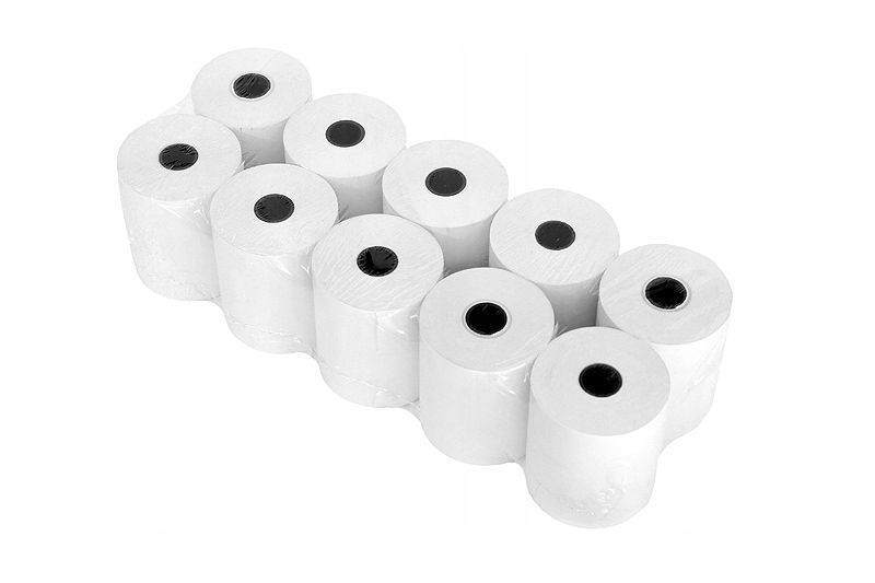 

Papier termiczny do kas fiskalnych 57x30 bez Bpa