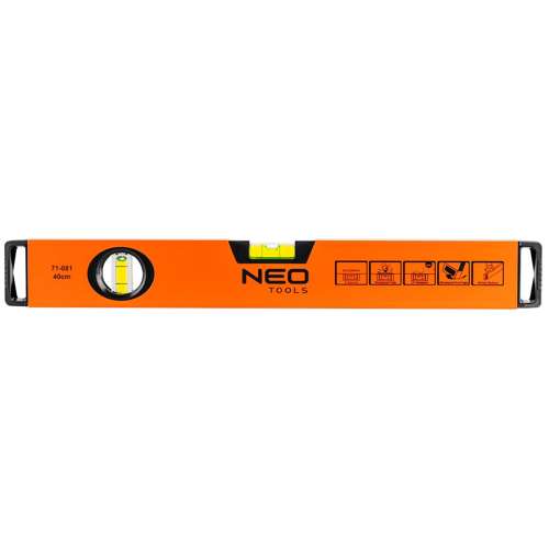 NEO TOOLS POZIOMNICA 60cm ALUMINIOWA 2 LIBELLE