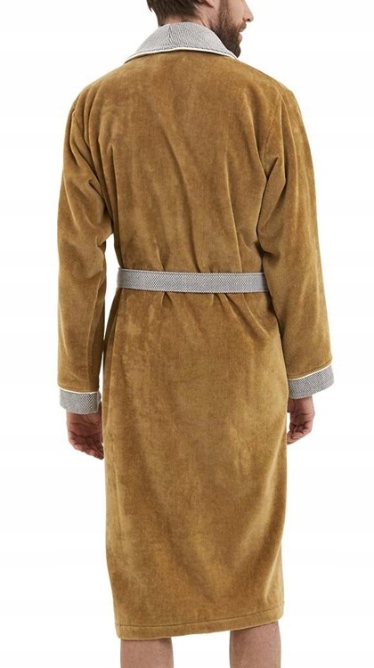 HUGO BOSS SZLAFROK MĘSKI LORD CAMEL ORGINAŁ R S / M Marka BOSS