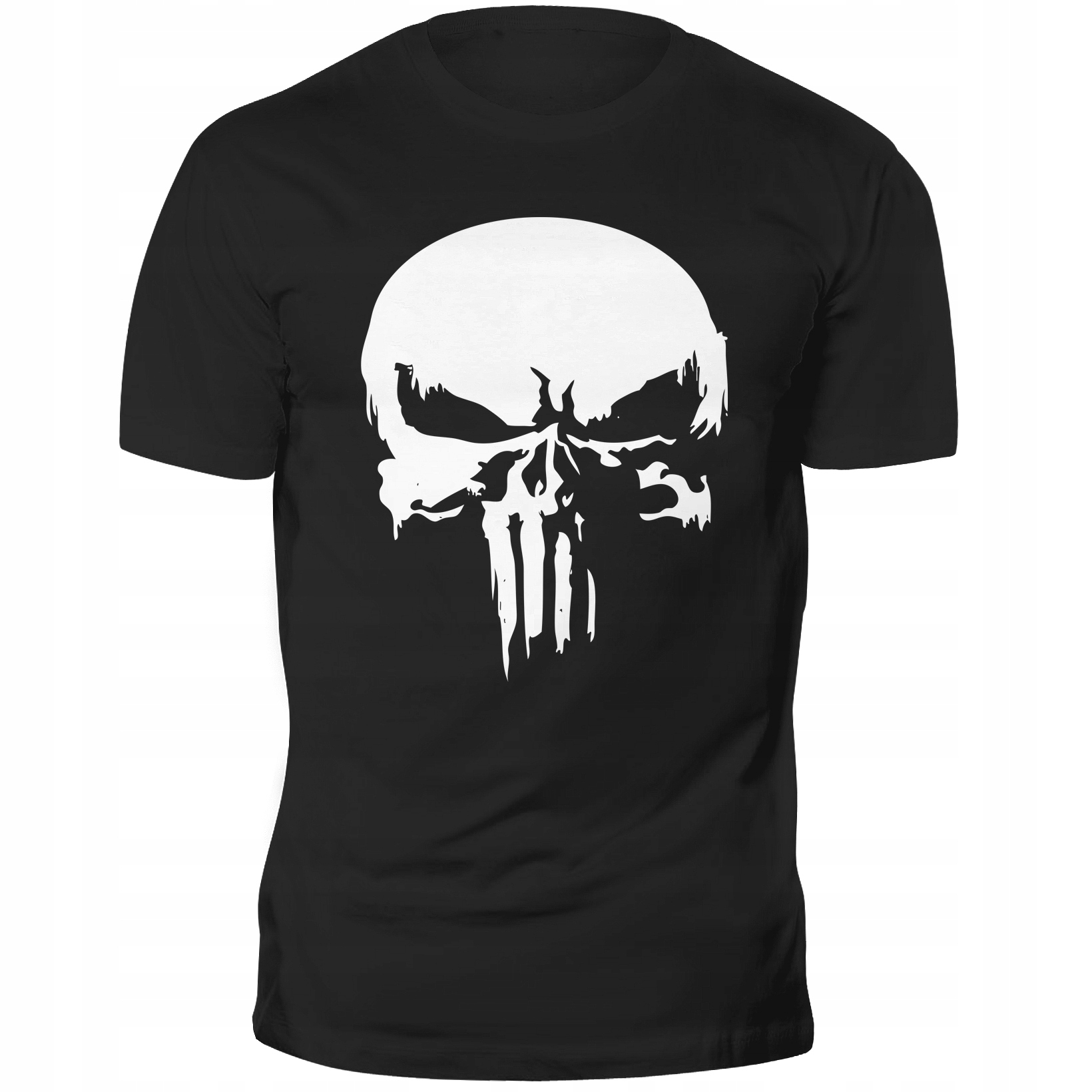 

Punisher Skull Koszulka Na Siłownię Trening Marvel