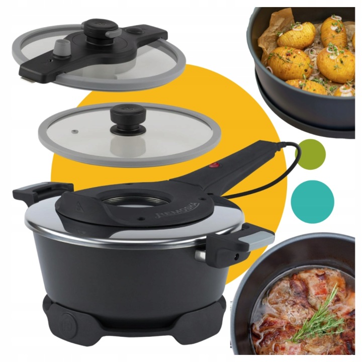 Prodiž Remoska Tria T41/42 610W 3L/4,5L Hrniec Indukcia Multi Cooker Sivý