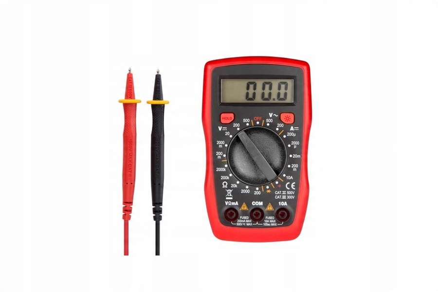 

Multimetr Cyfrowy Kat II 500V Kat III 300V