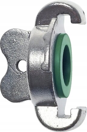 Záslepka pro bodové spoje rozteč 42 mm Din 3489, nerezová ocel/FKM