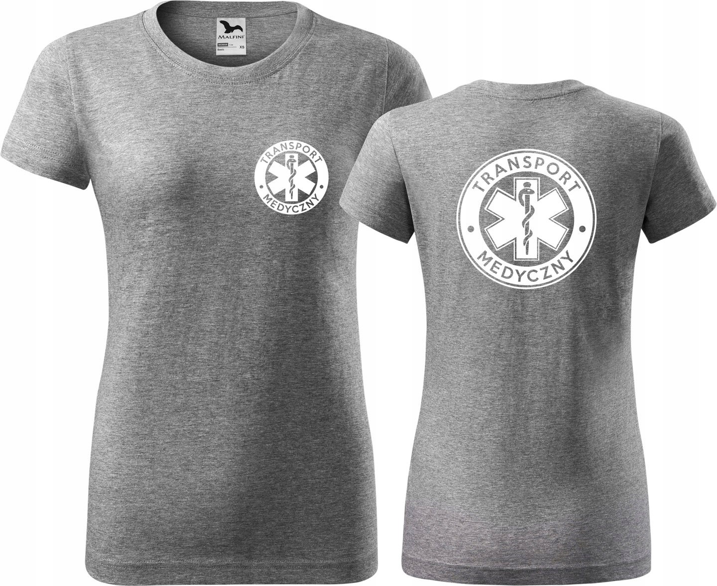 

Koszulka medyczna z nadrukiem Transport Medyczny