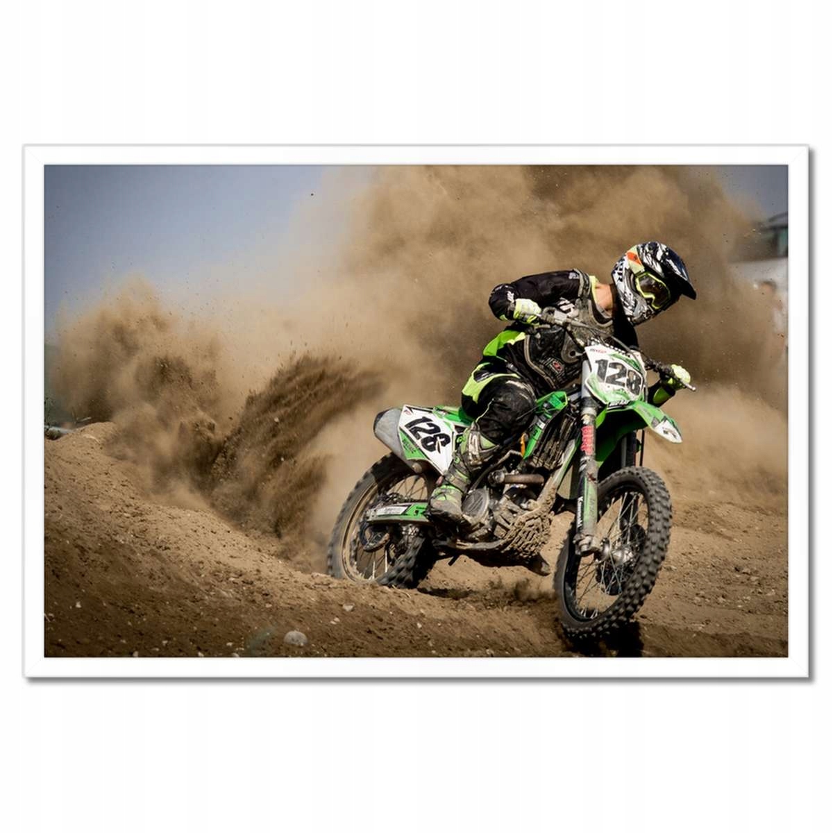 Plakáty v rámu 60x40 MotoCross Motocykl Motor