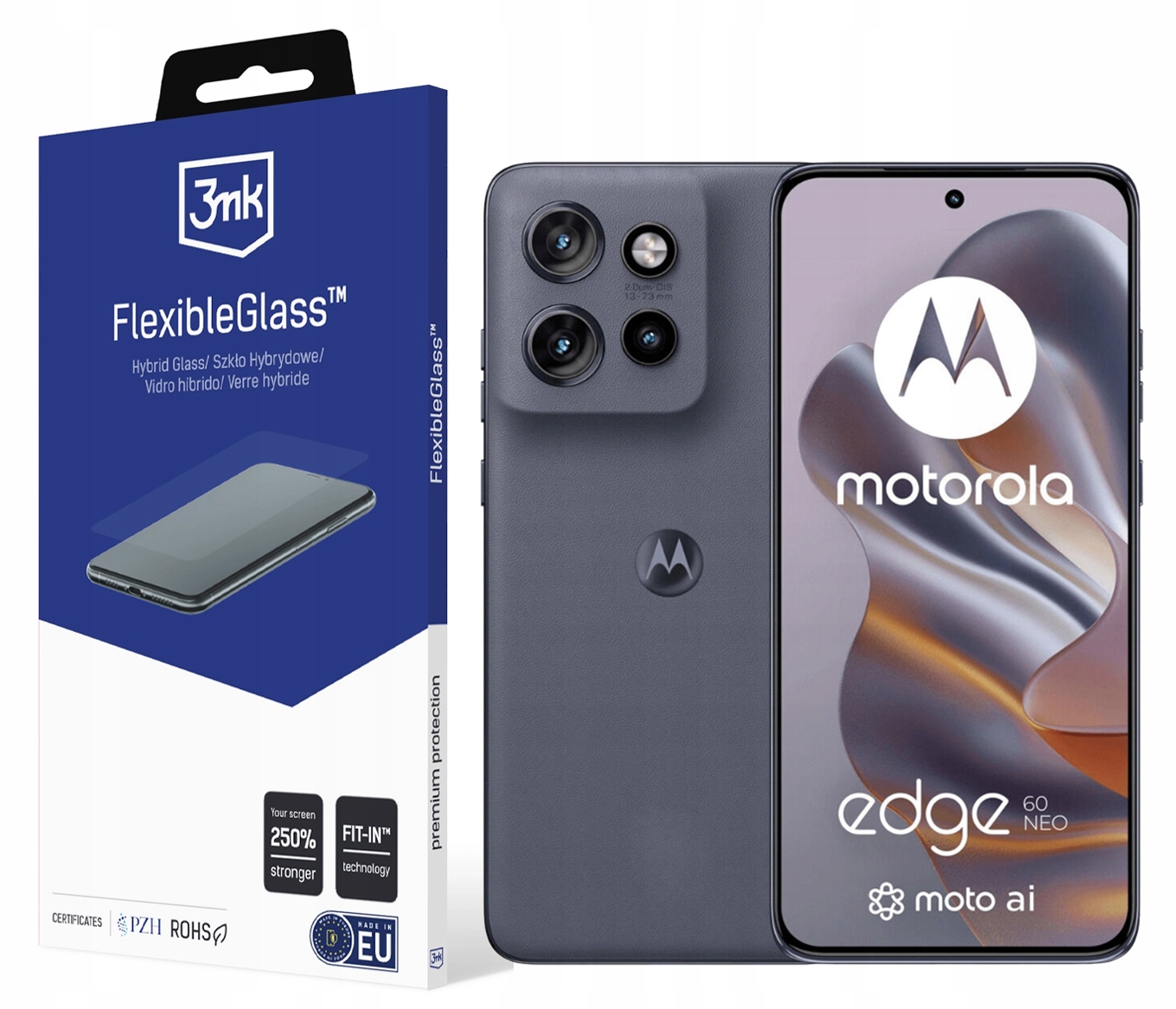 3MK Hybridné sklo FlexibleGlass pre Motorola Edge 60 Neo 5G