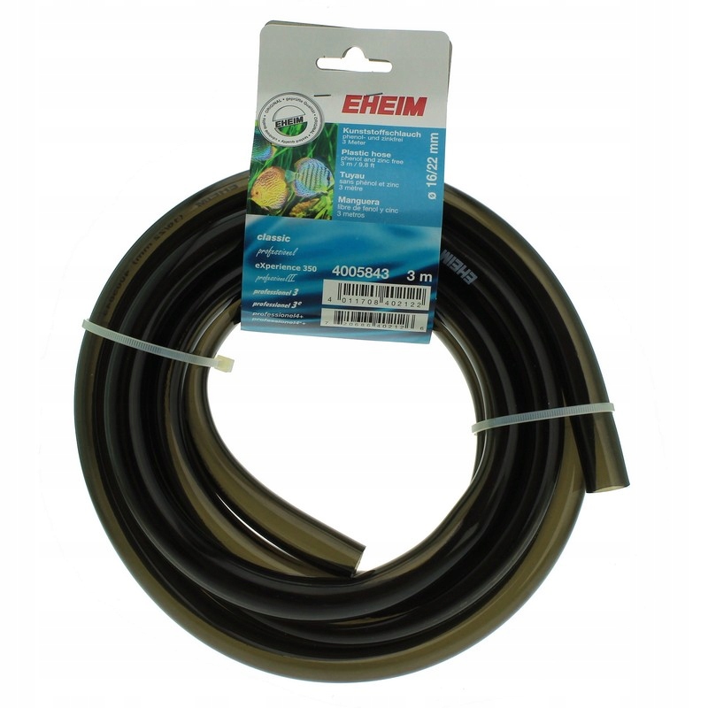 Akvarijní Hadice Trubka 16/22 MM Šedá Elastická Bezpečná Pro Vodu Metr