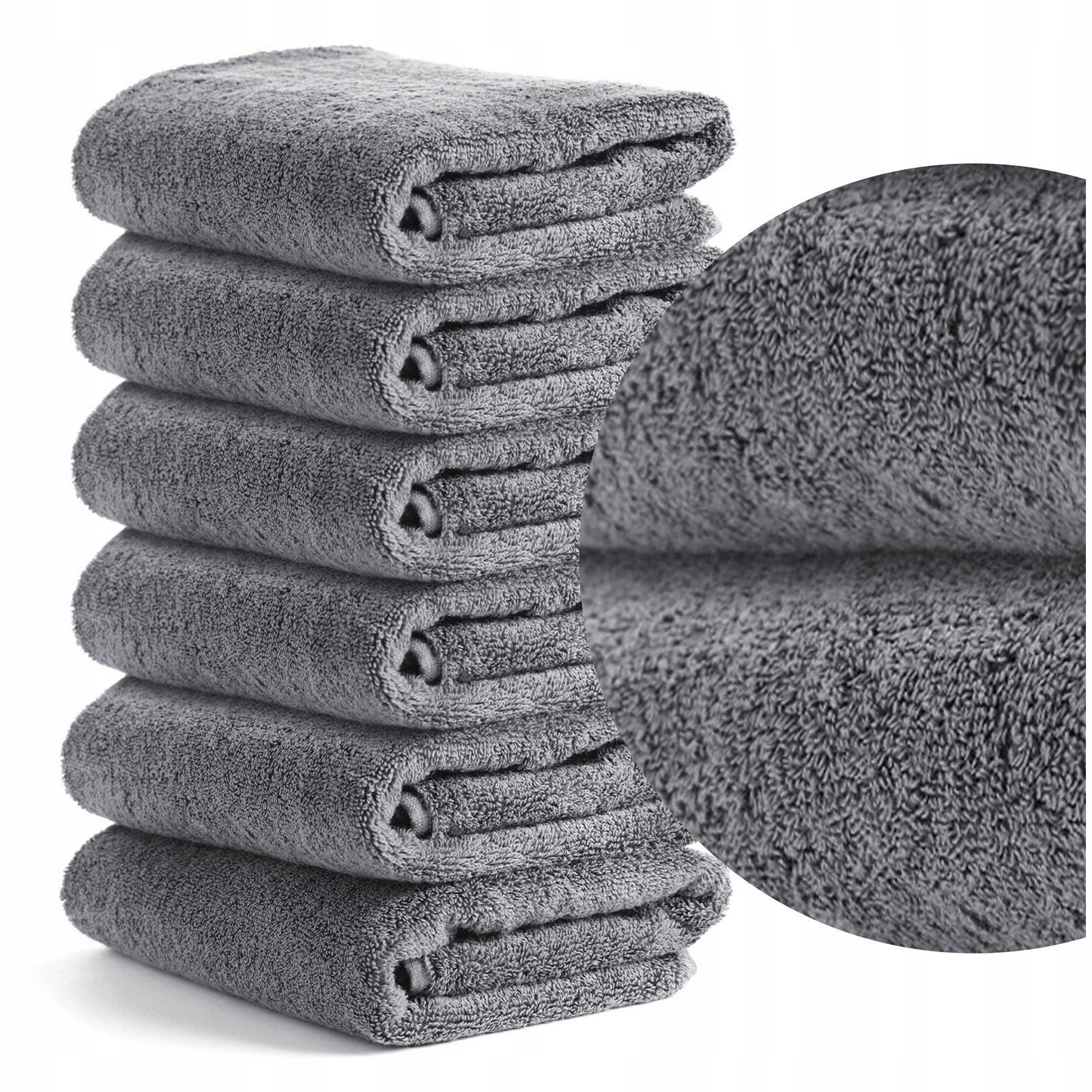 KOMPLET RĘCZNIKÓW 6x 50x100 HOTELOWYCH ZESTAW