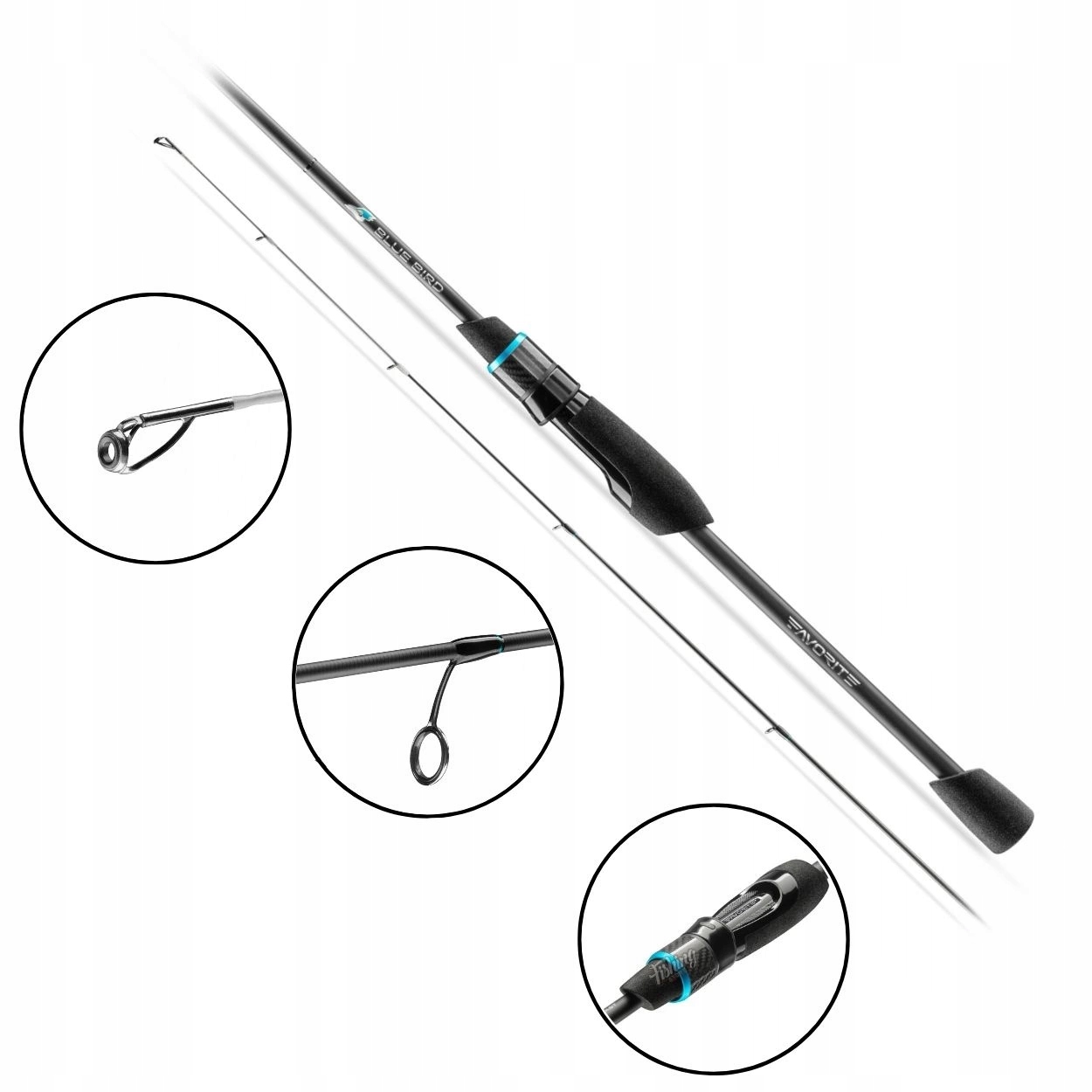 Favorite Blue Bird Trok Stick 902ML-HS 274cm 5-18g wędka spinning