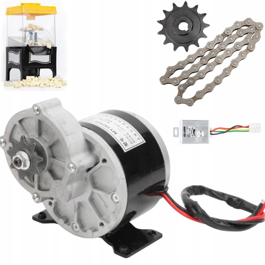 Elektrický Motor Sada Stroj Na Popcorn Zařízení 12V 250W 2950 Ot