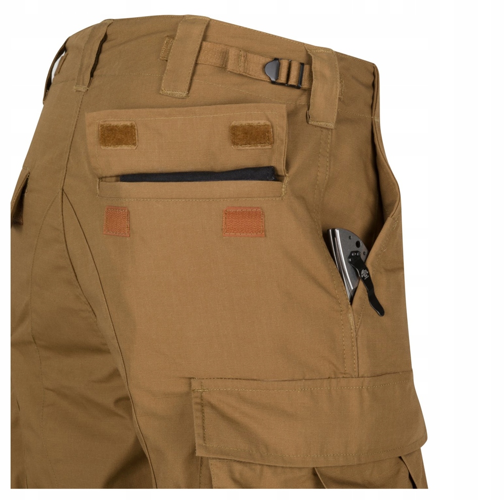 HELIKON Spodnie Taktyczne BDU Mk2 Bojówki Coyote Rozmiar M