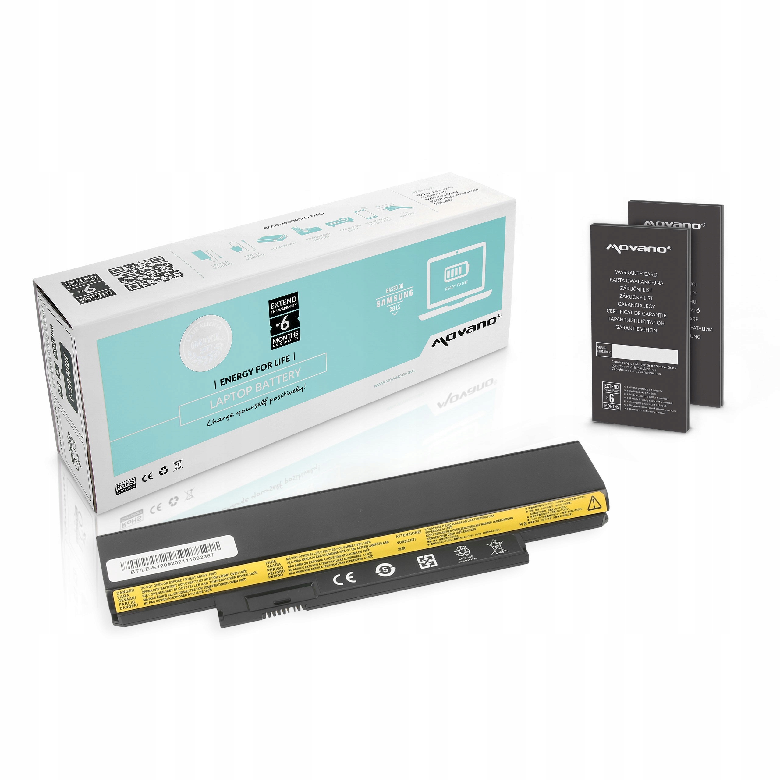 Baterie Movano pro Lenovo ThinkPad Edge E120, X121E