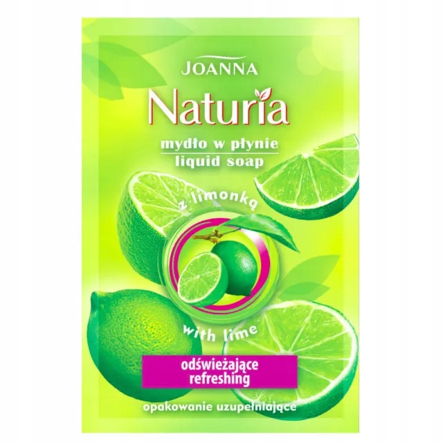 

Joanna Naturia Mydło w płynie Limonka, 300 ml zapa