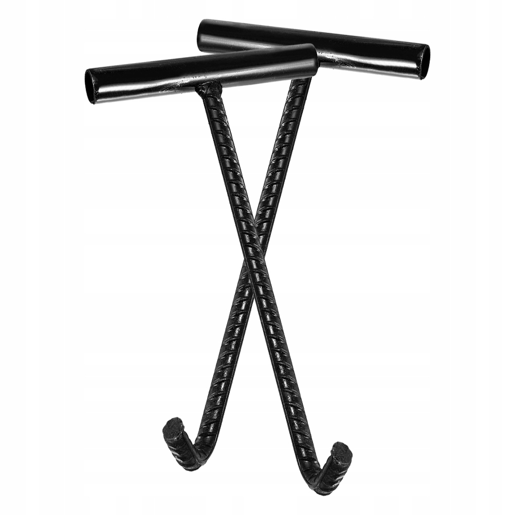 2 SZT. METALOWE HAK POKRYWY WŁAZU W KSZTAŁCIE T. HAKA CIĄGNĄCEGO