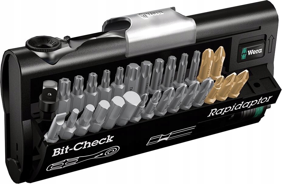 Sada bitov Wera Bit-Check 30 Zyklop Mini 1 Wera
