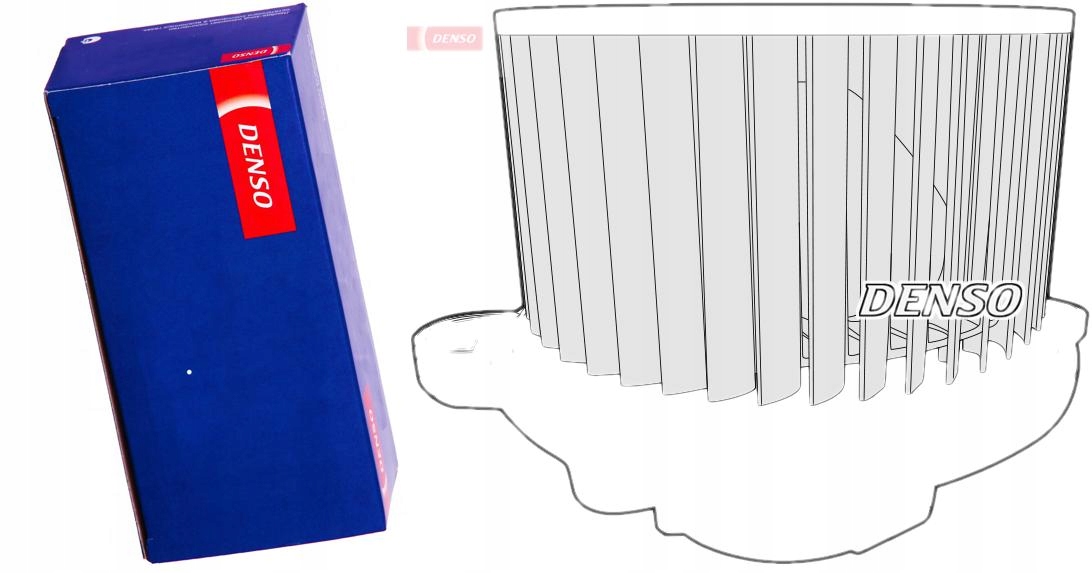 Denso DEA43007 вентилятор внутренний