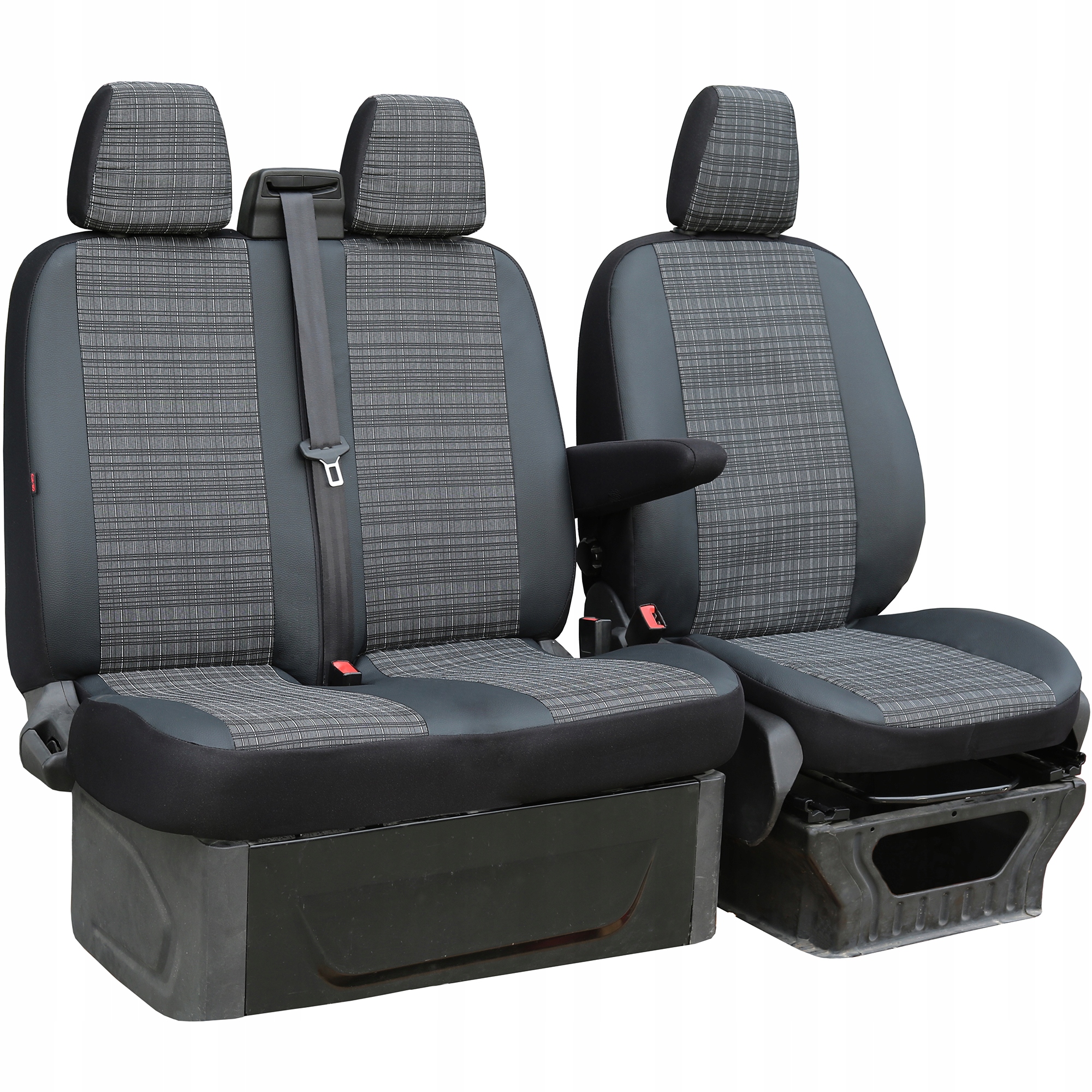 Silné Odměrné Potahy Sedadel pro Vw Volkswagen T5 Caravelle 2+1 Bus