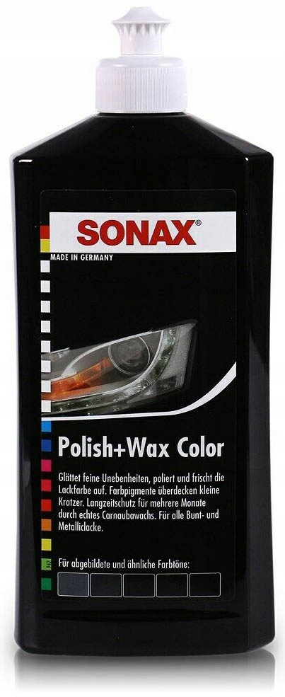 

Sonax Wosk Koloryzujący Nanopro Czarny 250 ml