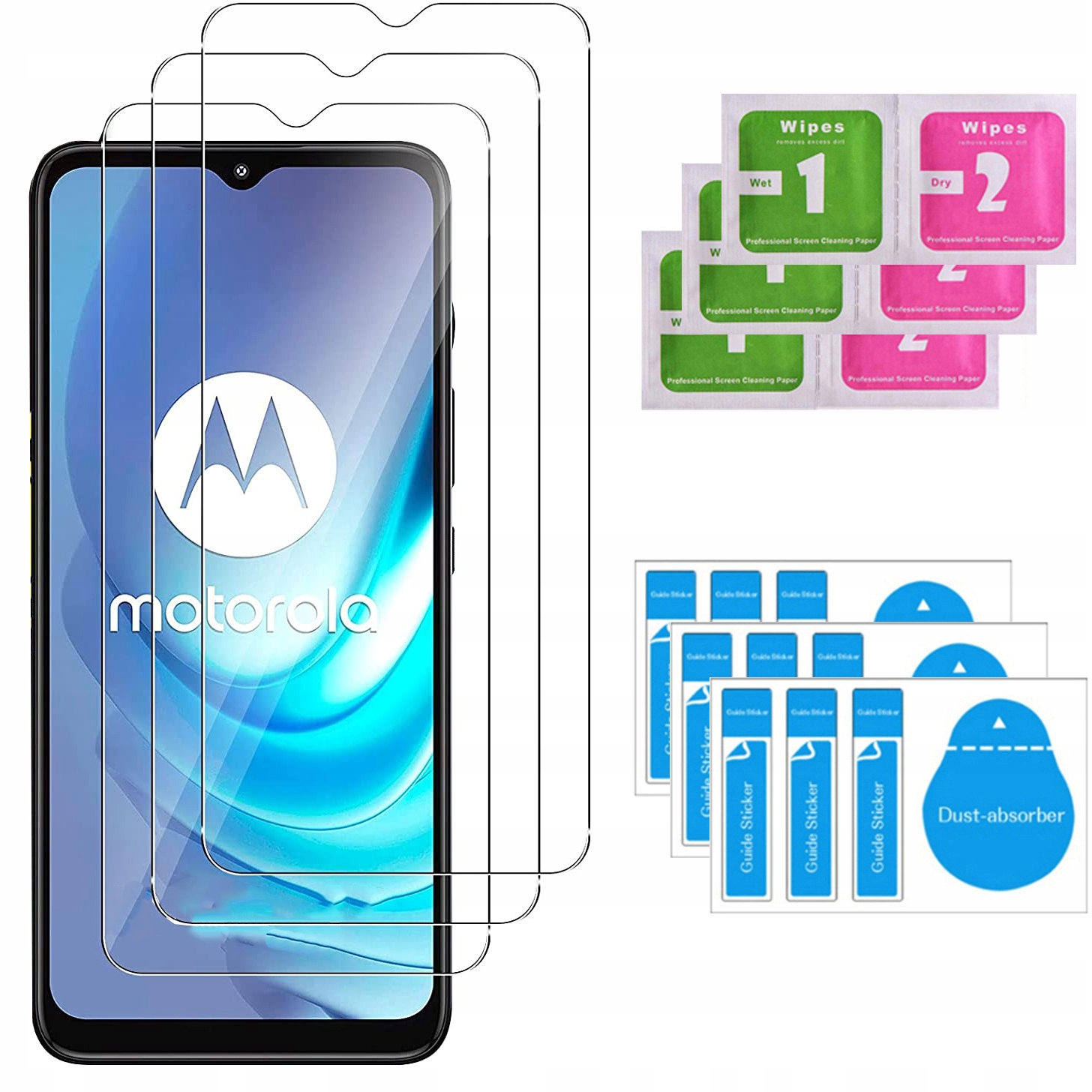 

3x Szkło Hartowane 9H do Motorola Moto E22 E22i