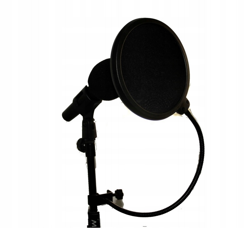 Pop Filter do Mikrofonu - Podwójna Membrana - Popfiltr